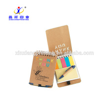 Novedad Custom Blank Notebook Sketch Pad con una pluma